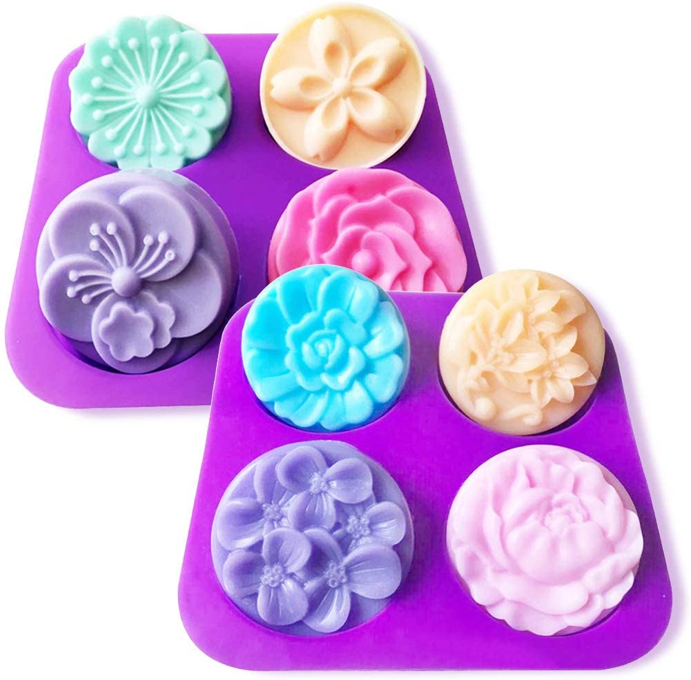 Floral Soap Mold Valley Blossoms